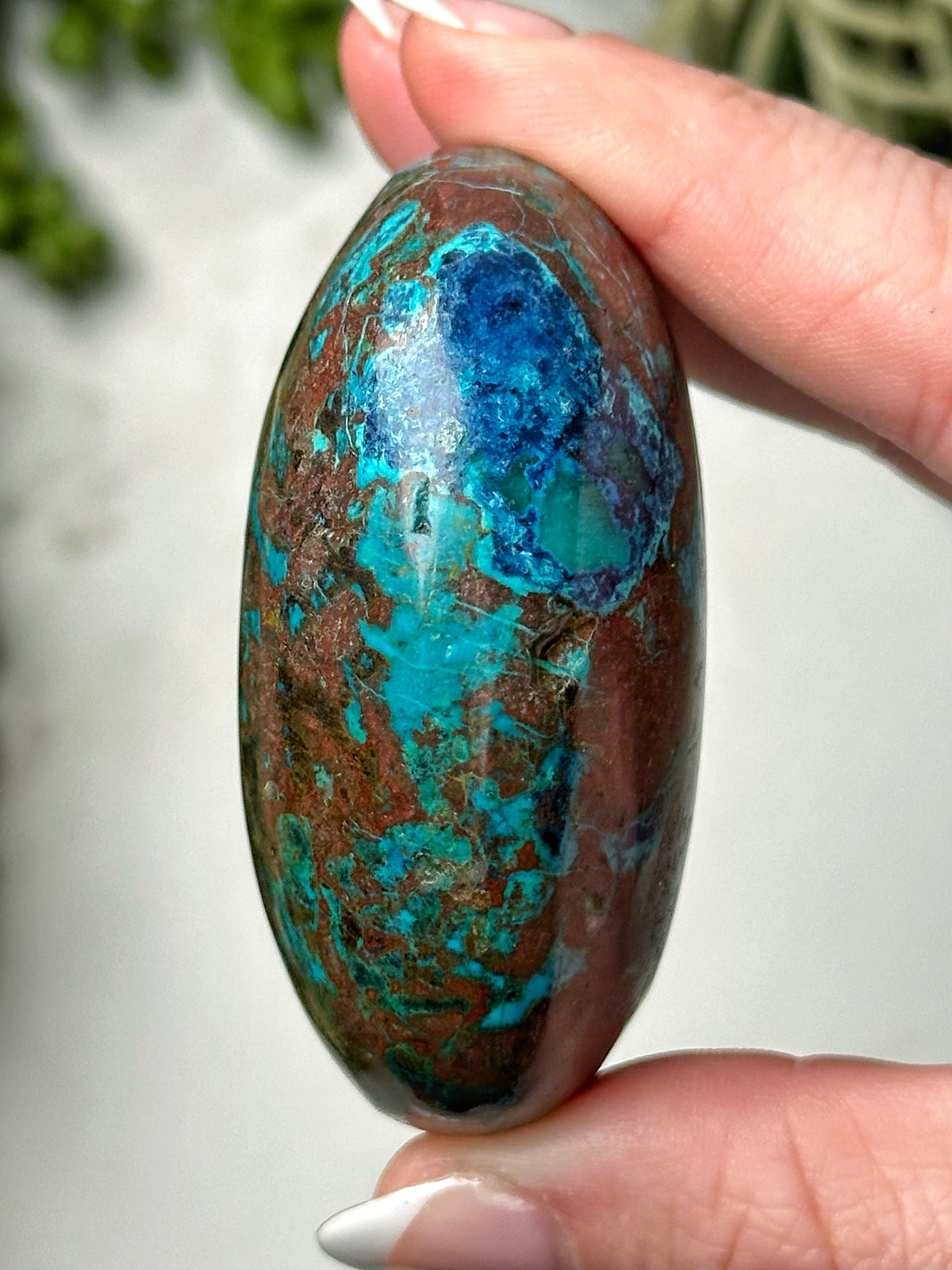 Shattuckite Palmstone - #5