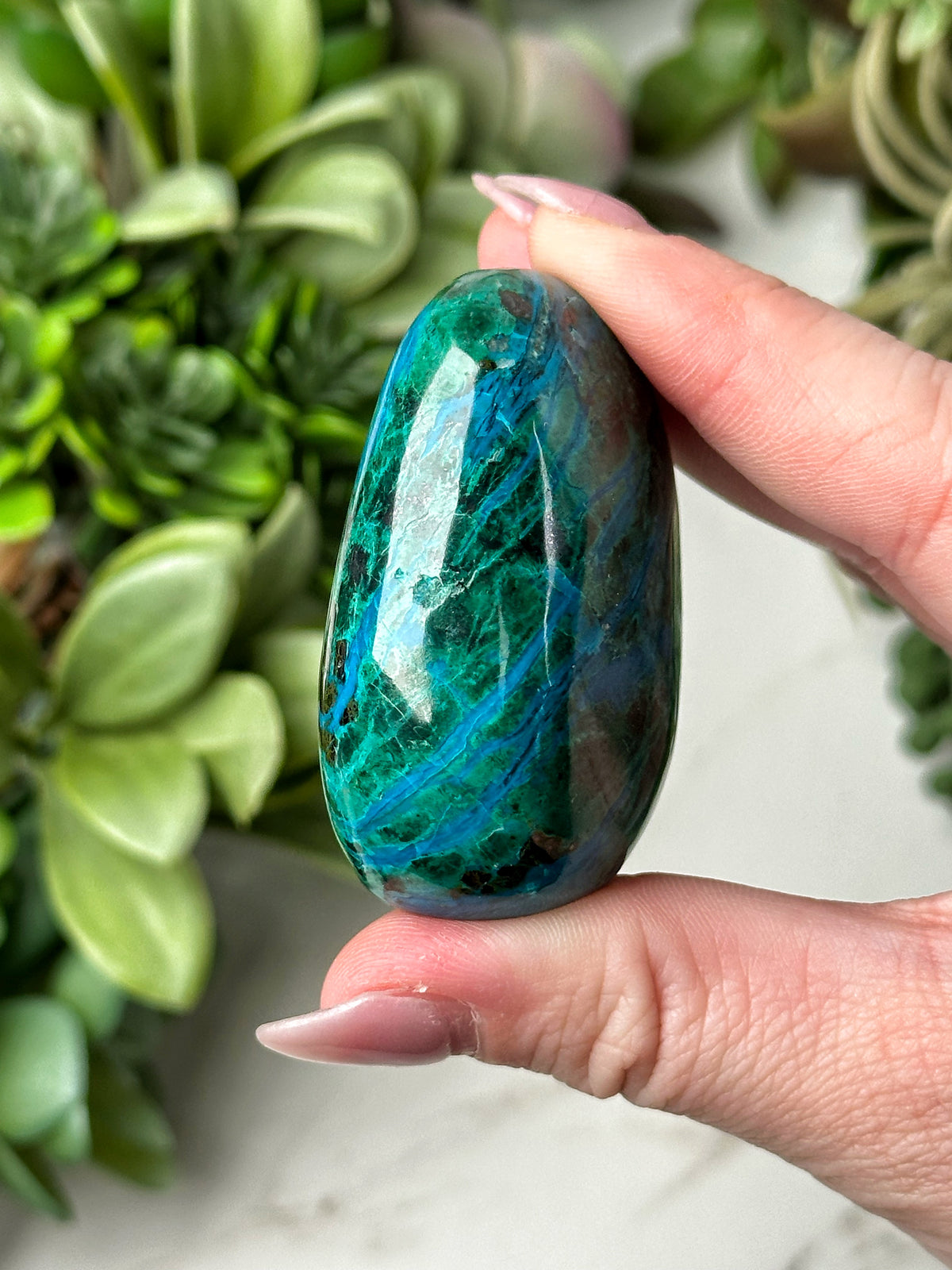 Chrysocolla Palmstone - #14