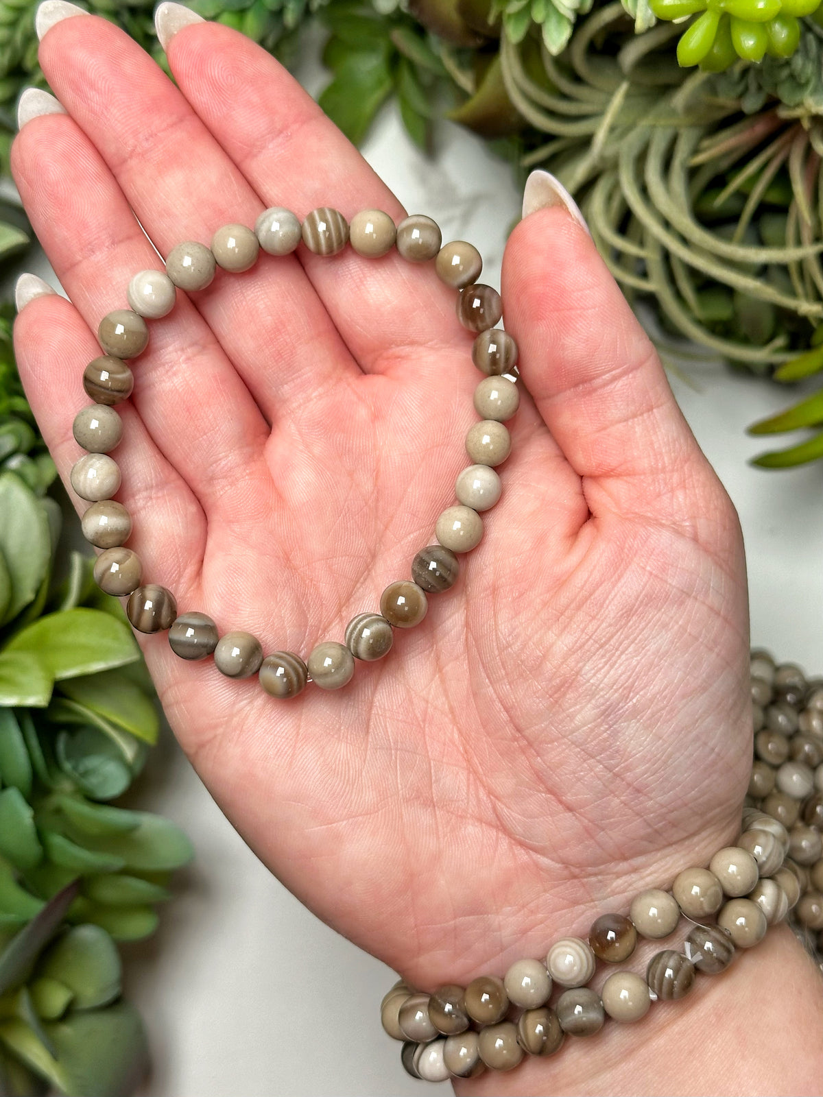 Flint Bracelets - Root Chakra - No. 27