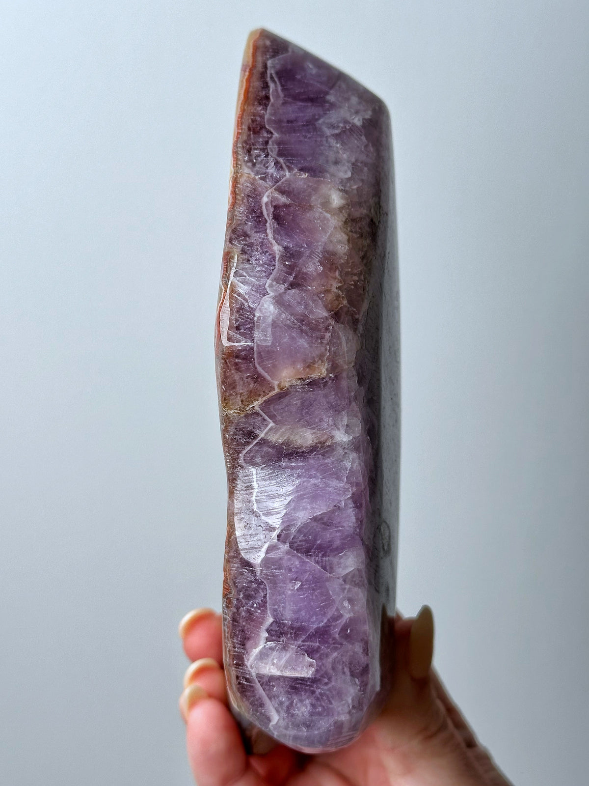 Crazy Lace Agate Amethyst Freeform - #7