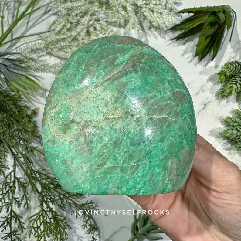 Garnierite (Green Moonstone) Meaning and Healing Properties