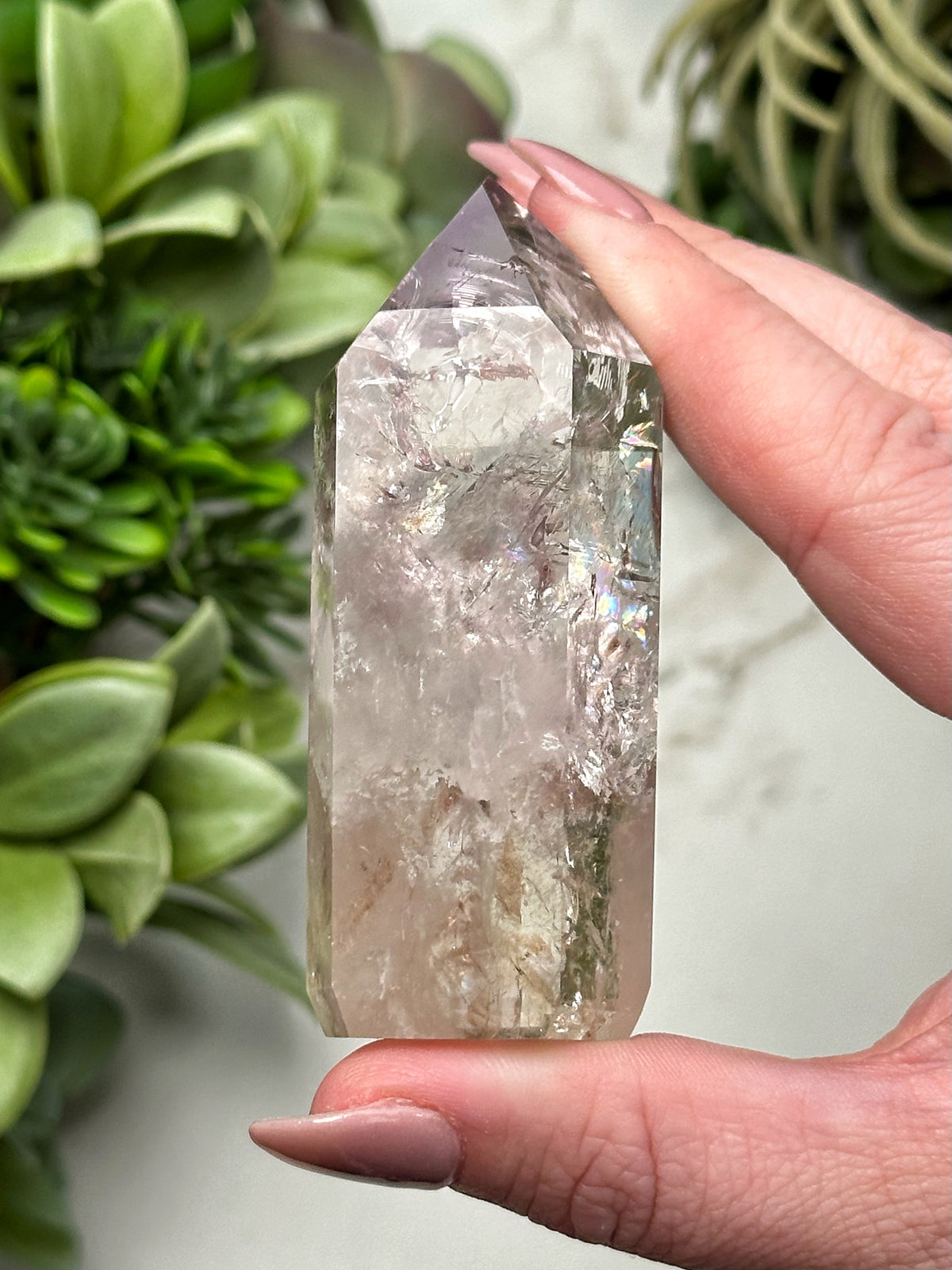 UV Reactive Amethyst Point - #17