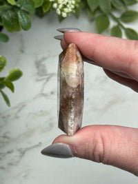 Moonstone with Sunstone Hexagon - #14