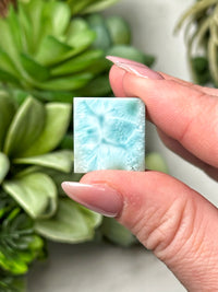 Mini Larimar Pyramid - #10