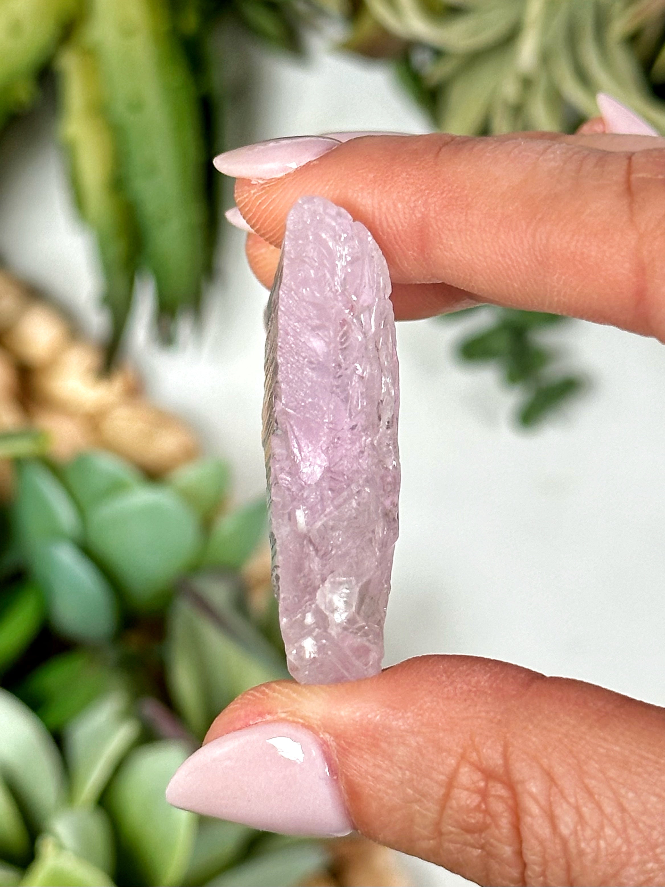 Gemmy Raw Kunzite - #1