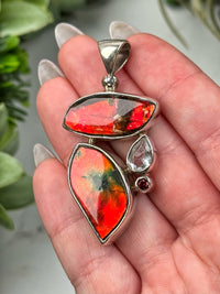 Ammolite Pendant - #3