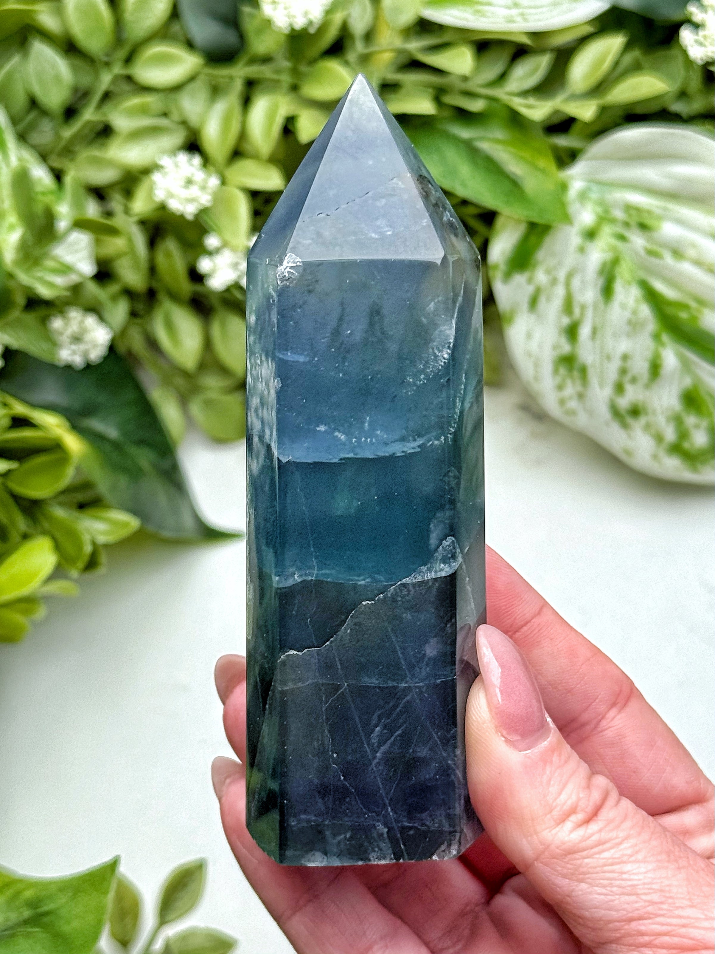 Fluorite Point - #13