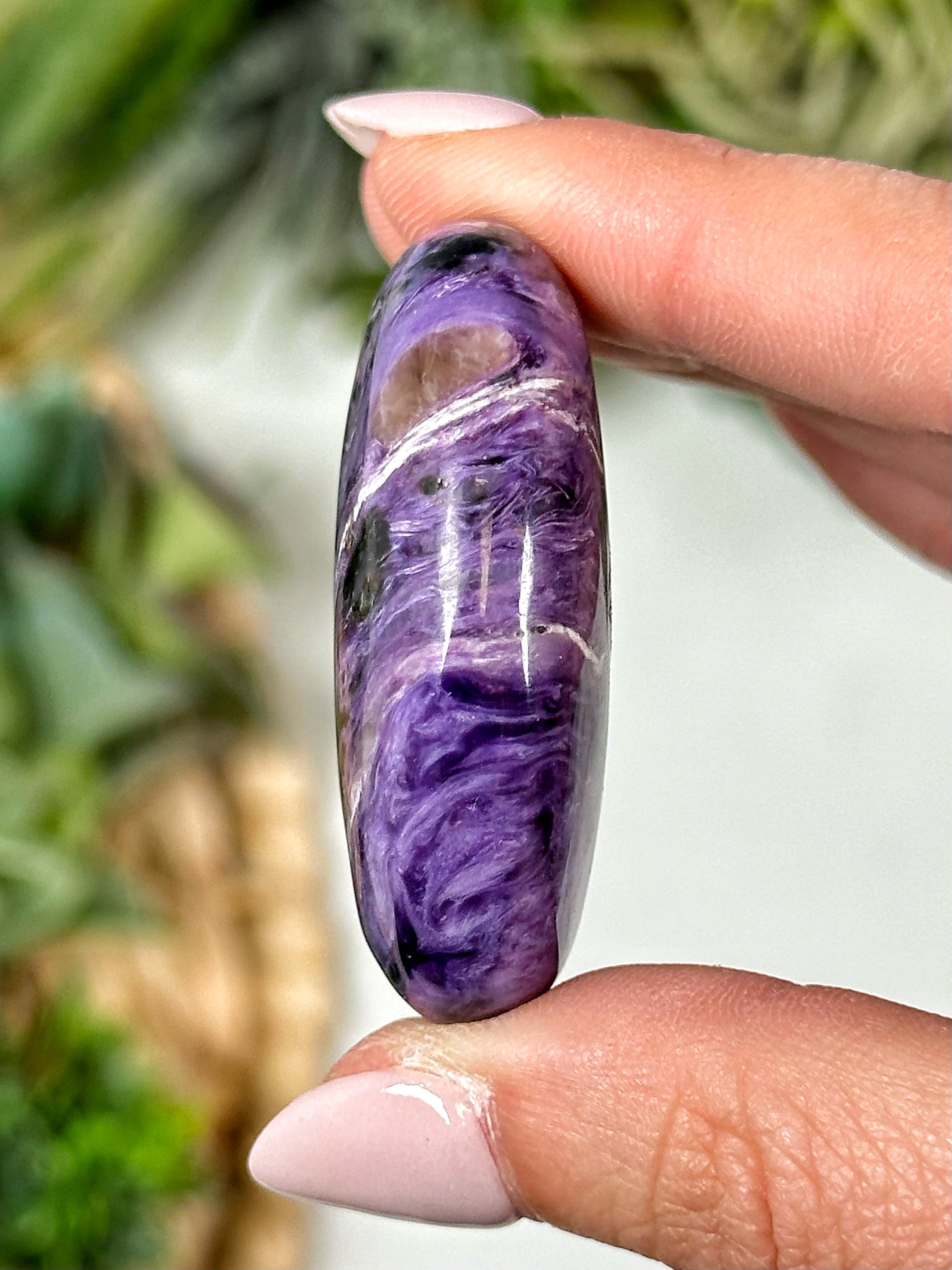 Charoite Palmstone - #2