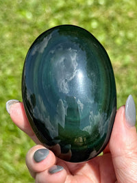 Rainbow Obsidian Palmstone - #11