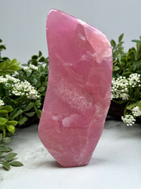 Pink Aragonite Freeform - #8