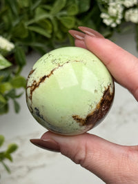 Chrysoprase Sphere - #9
