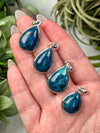 Shattuckite Pendants - Third-Eye & Throat Chakra - No. 57