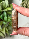 Moonstone with Sunstone Hexagon - #12