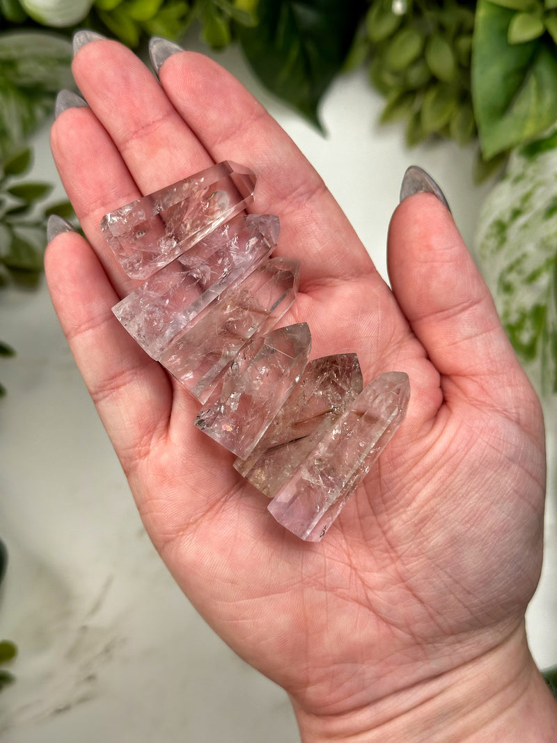 UV Reactive Amethyst Mini Points - Crown & Third-Eye Chakras - No. 65