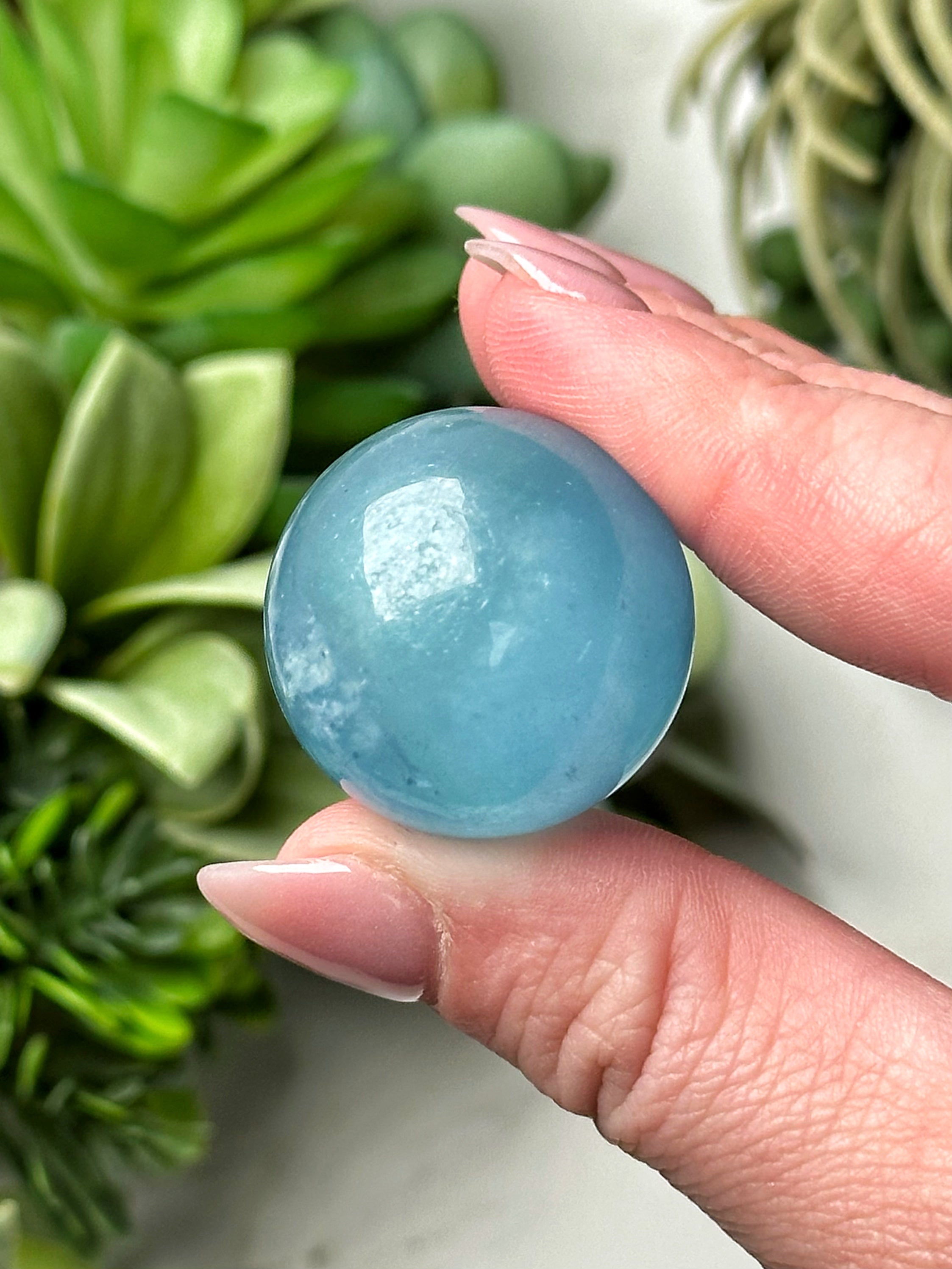 Aquamarine Sphere - #8