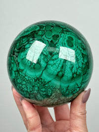 Malachite Sphere - #11