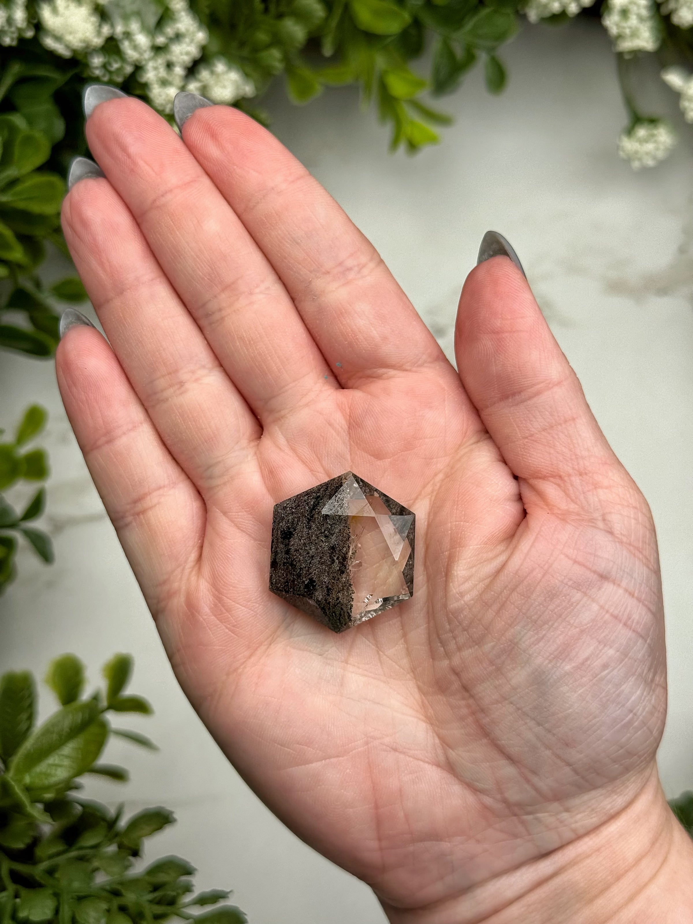 Garden Quartz Hexagon - #18