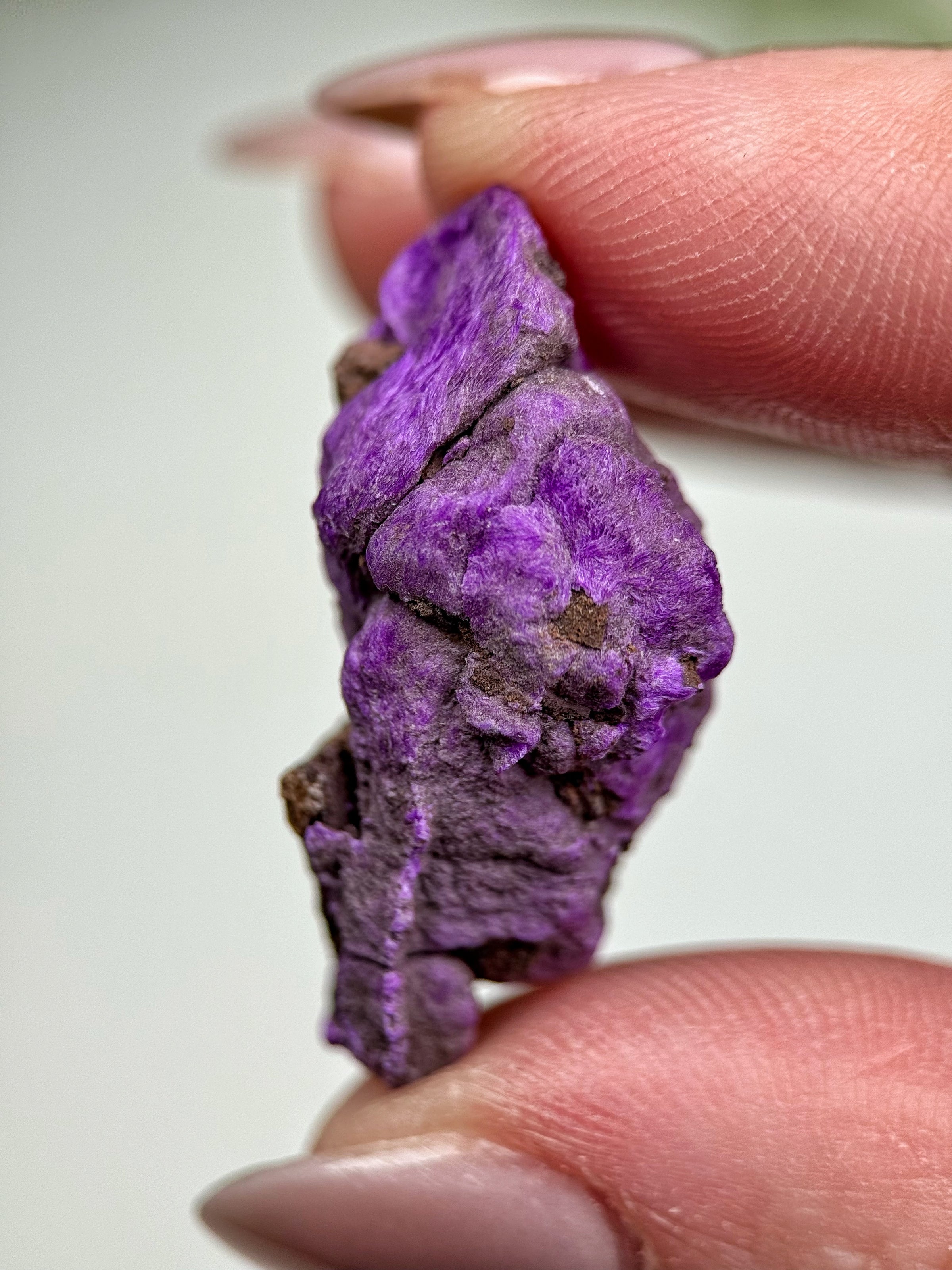 Fibrous Raw Sugilite - #8