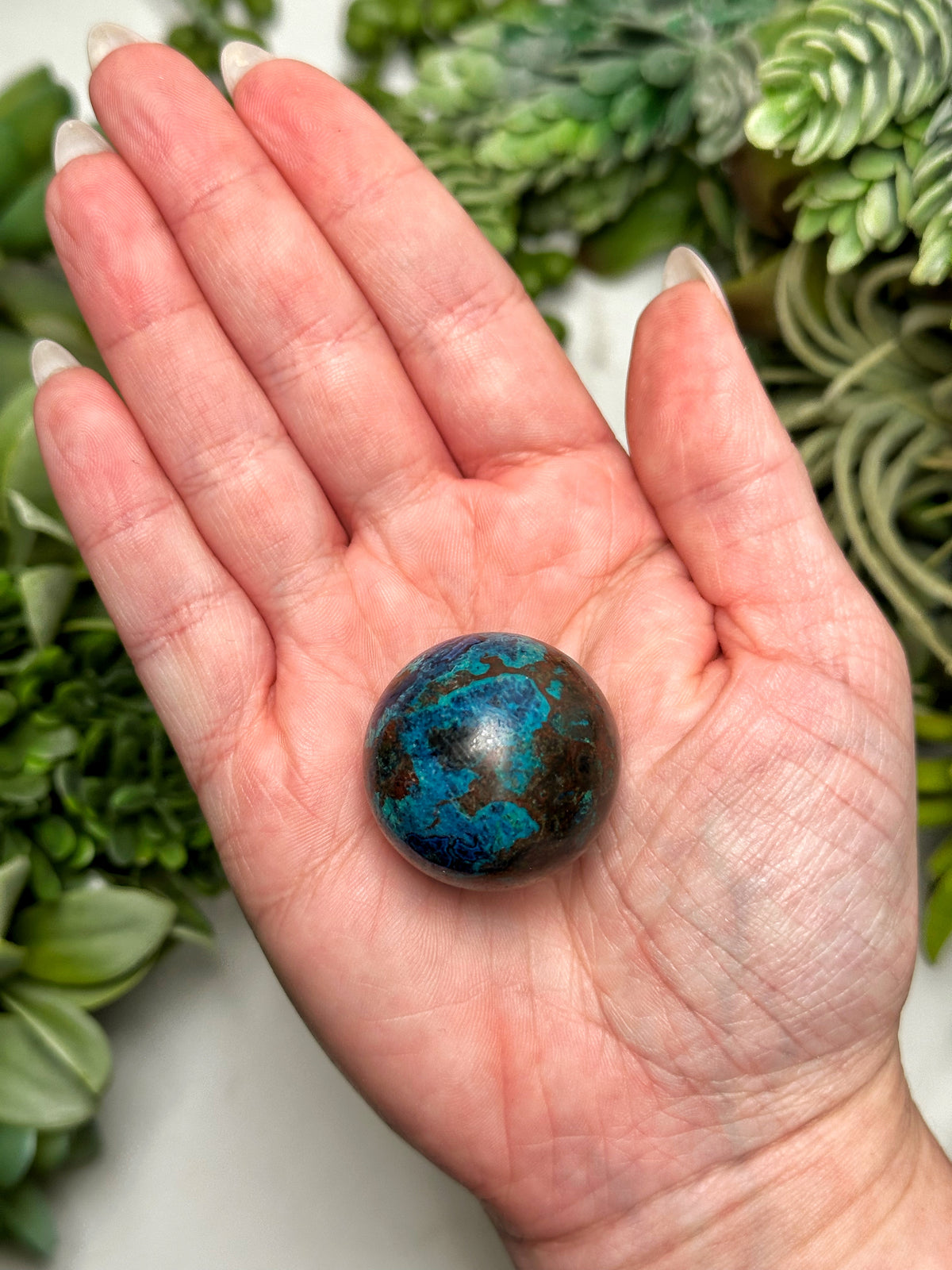 Shattuckite Sphere - #3