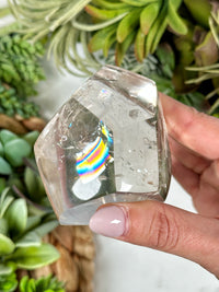 Rainbow Packed Clear Quartz Freeform - #2