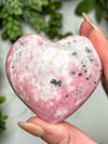 Rhodonite Heart - #6