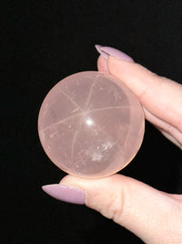 Star Rose Quartz Sphere - #11