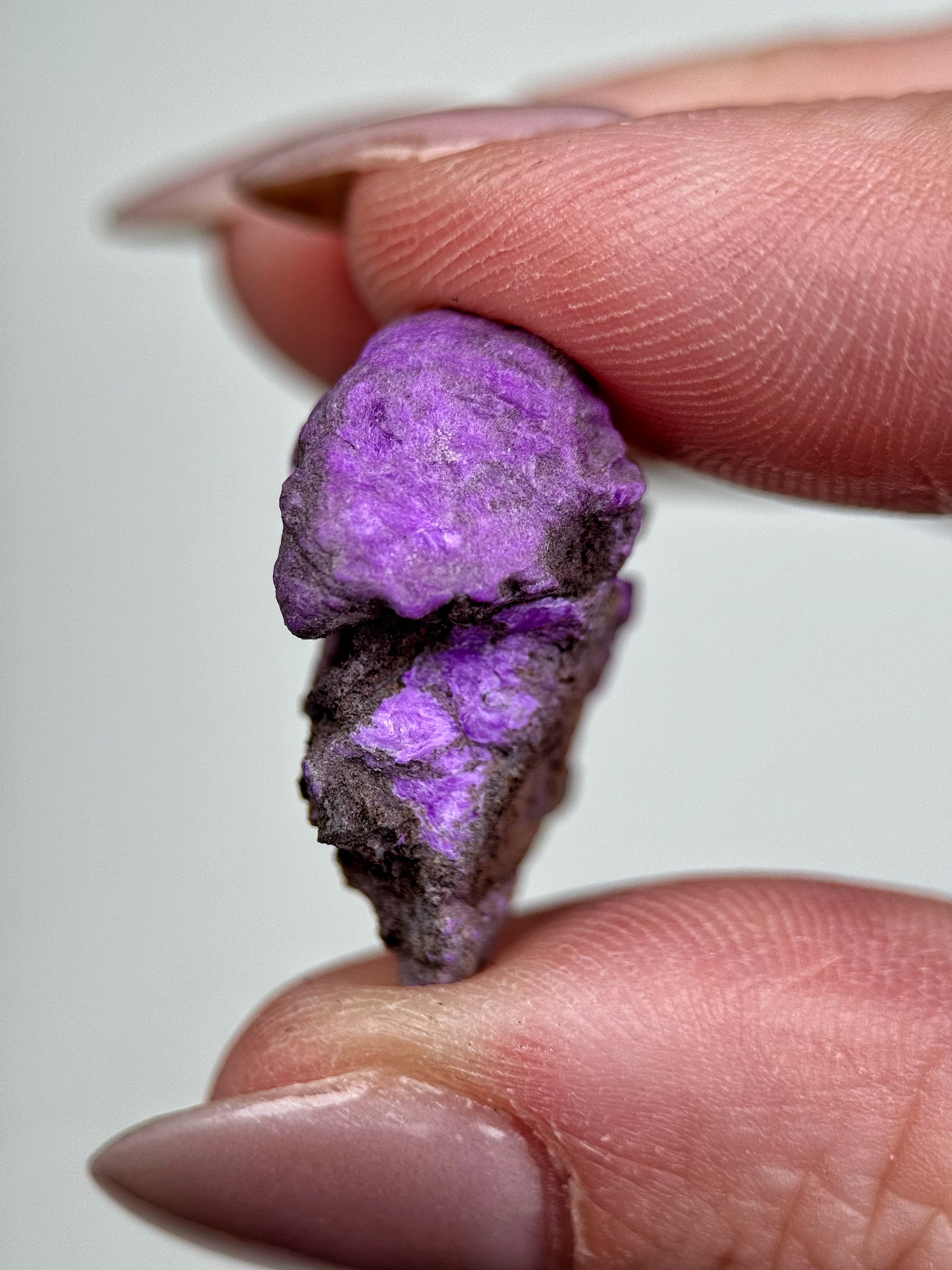 Fibrous Raw Sugilite - #7