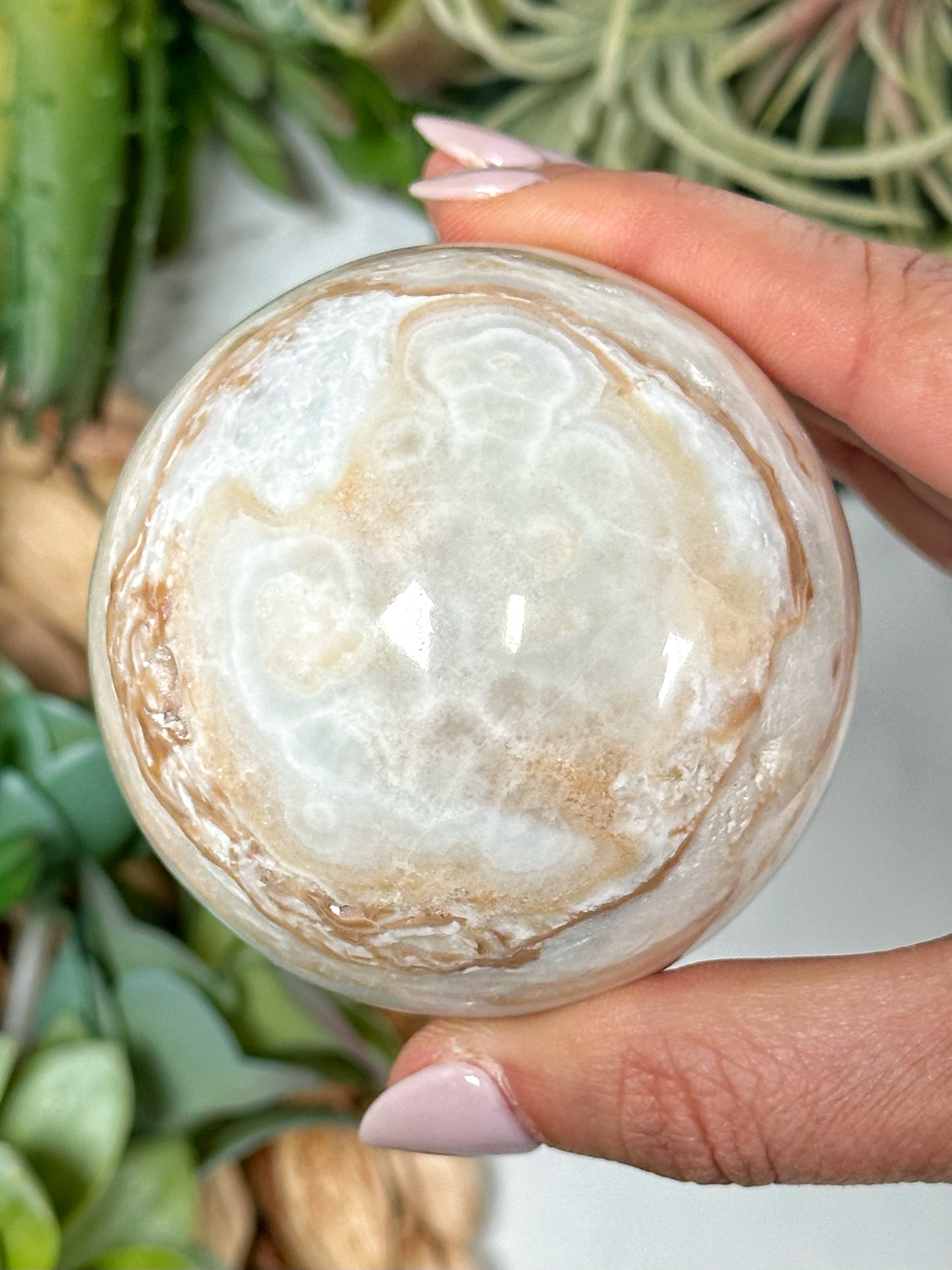 Caribbean Calcite Sphere - #2