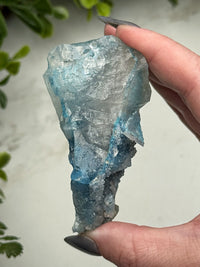 Shattuckite with Quartz - #11