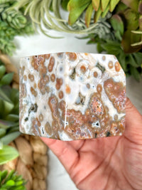 Ocean Jasper Cube - #1