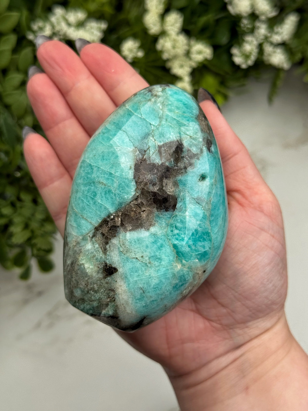 Smoky Amazonite Freeform - #21