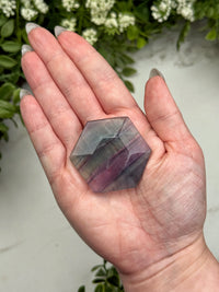 Fluorite Hexagon - #13