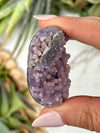 Grape Agate Palmstone - #2