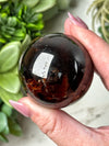 High Quality Hessonite Garnet Sphere - #1