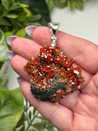 Raw Vanadinite Pendant - #1