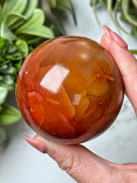 Carnelian Sphere - #13