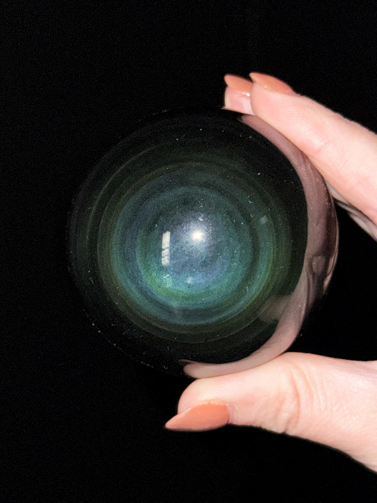 Rainbow Obsidian Sphere - #7