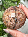 Red Moonstone Sphere - #11