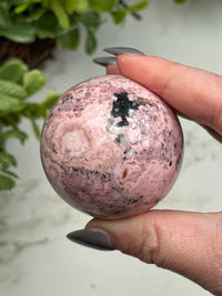 Rhodonite Sphere - #14