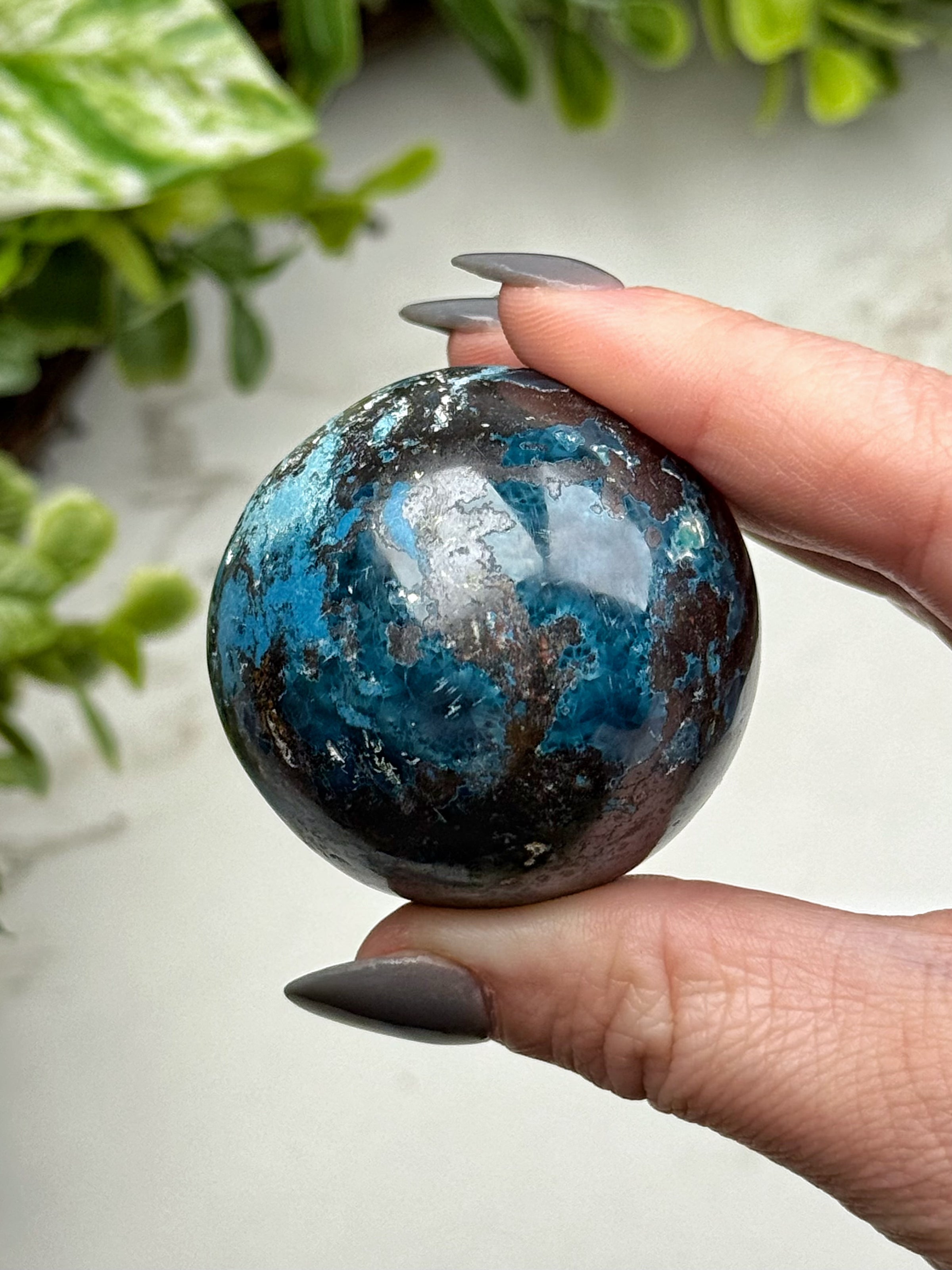 Shattuckite Sphere - #1