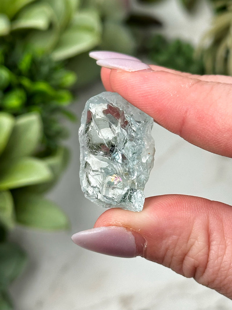 Raw Blue Topaz - #11