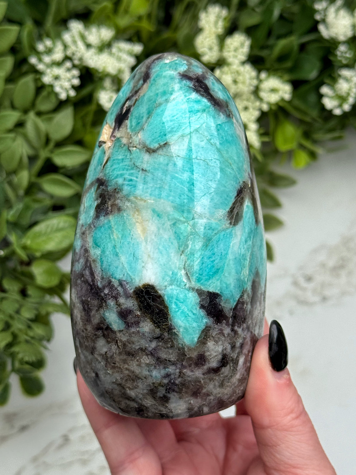 Smoky Amazonite Freeform - #18