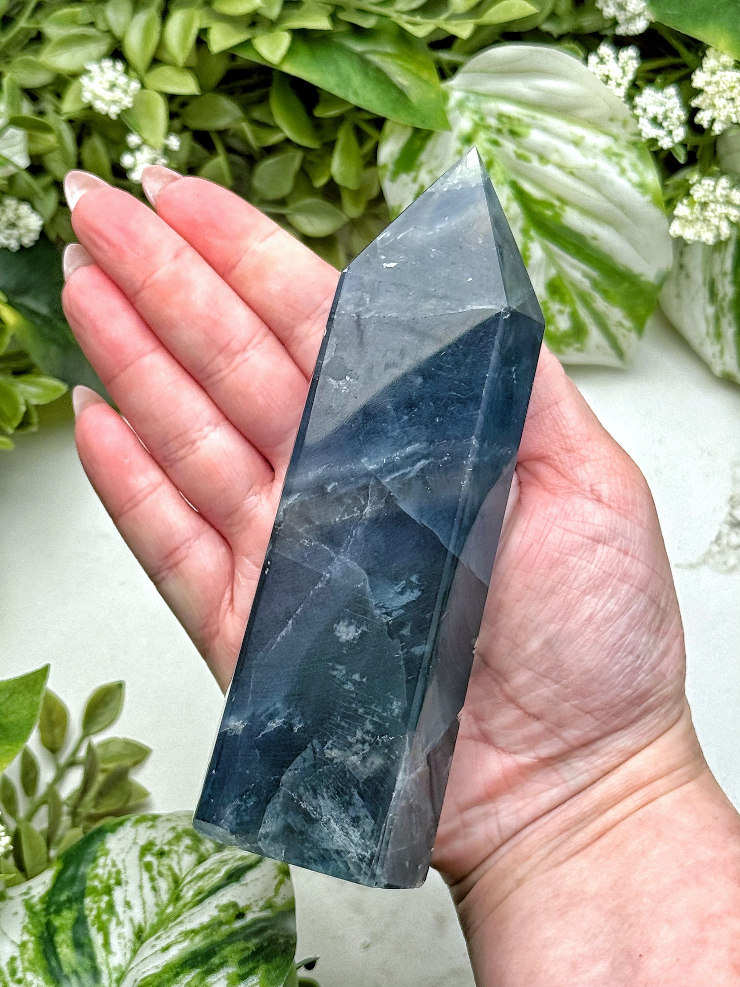 Fluorite Point - #12