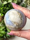 Druzy Blue Lace Agate Sphere - #6
