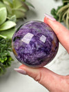 Charoite Sphere - #1