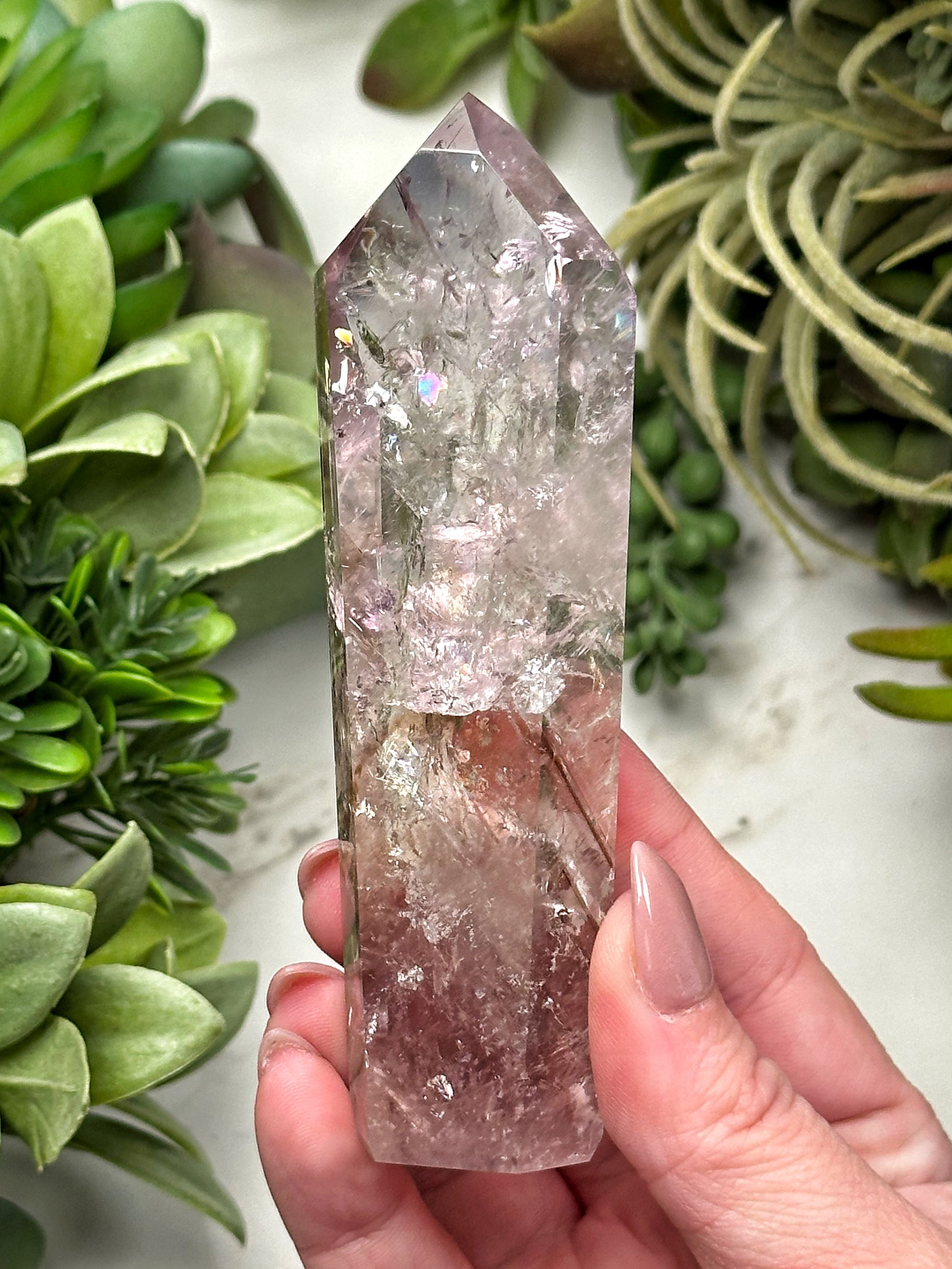 UV Reactive Amethyst Point - #12
