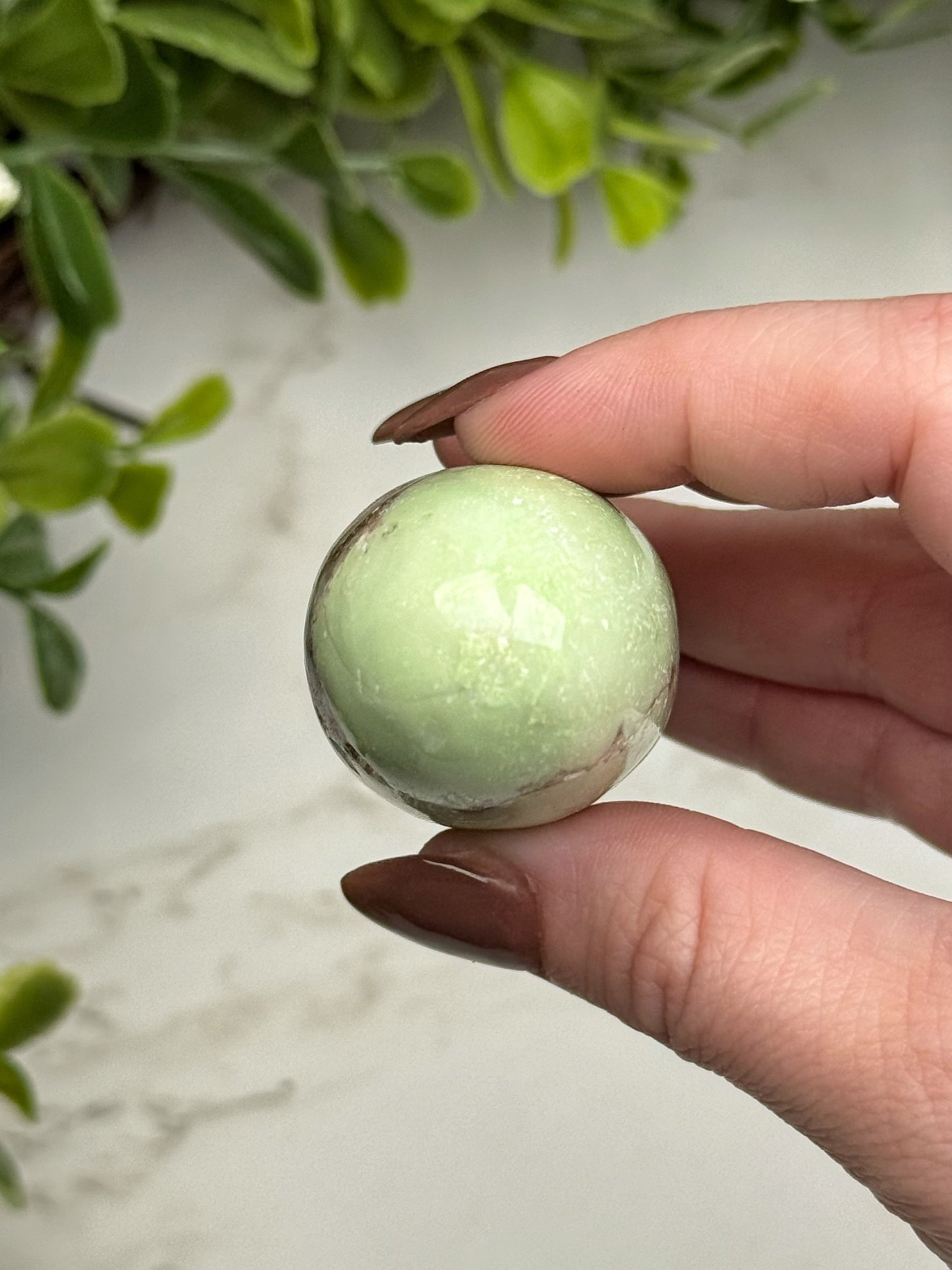 Chrysoprase Shiva - #6