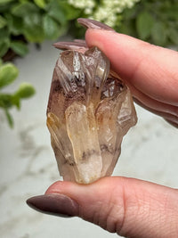 Raw Hematite in Quartz - #12