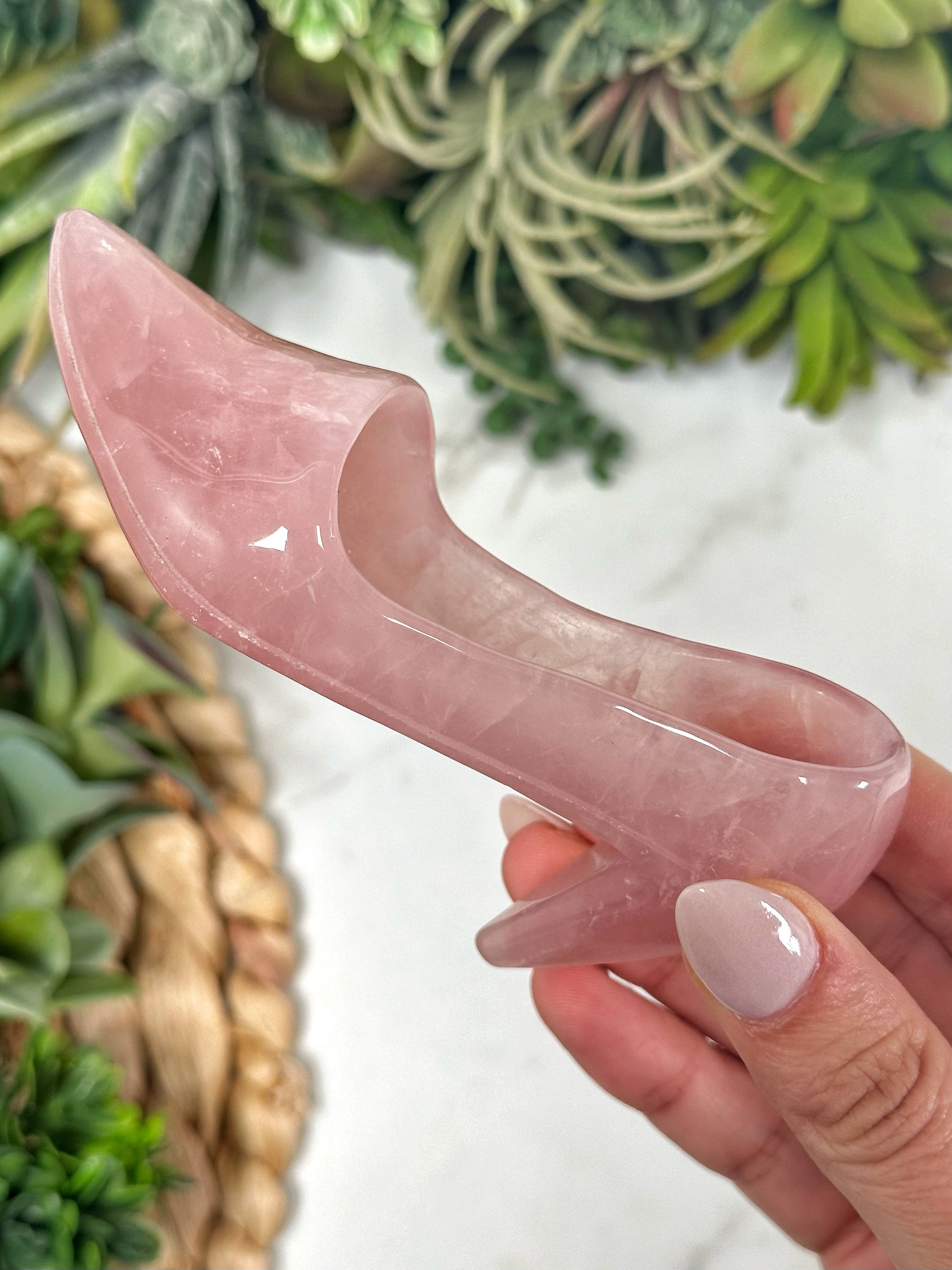 Rose Quartz Princess Heel - #1