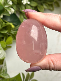 Star Rose Quartz Egg - #4